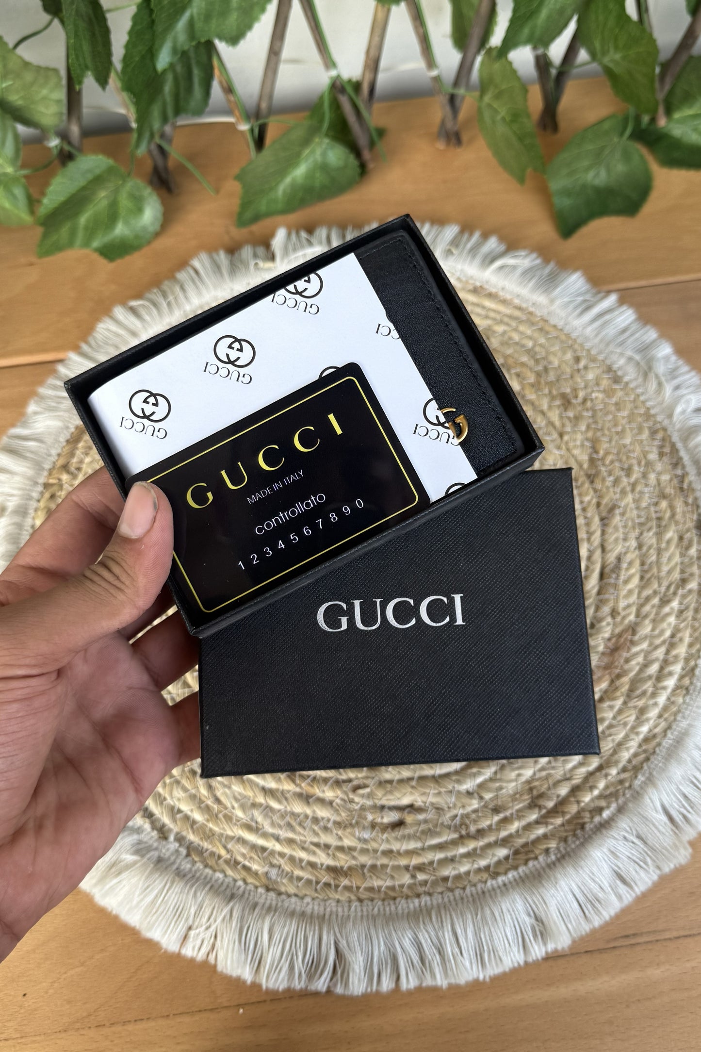 Gucci Black Wallet