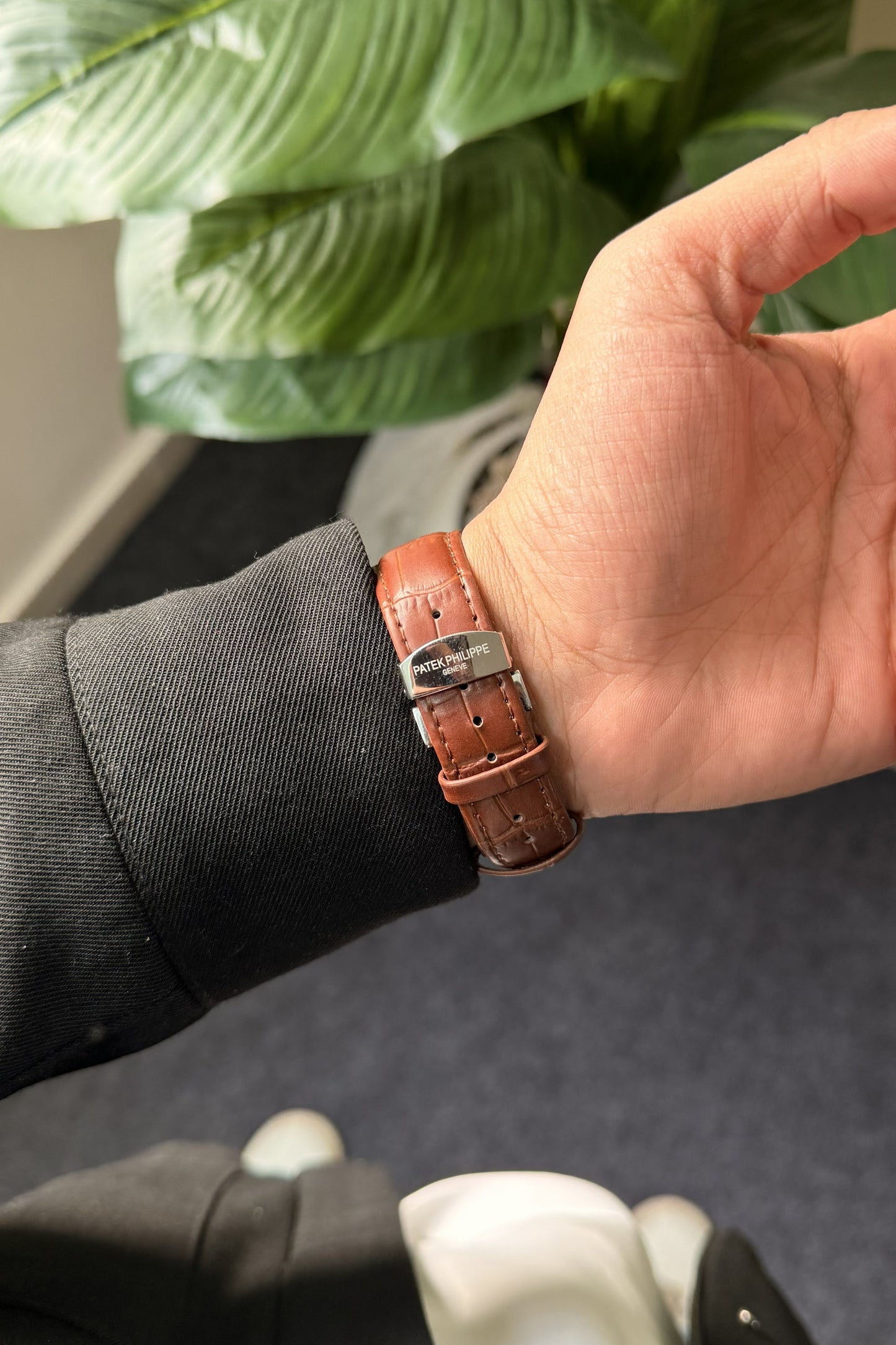 Open Case Patek phillip leather