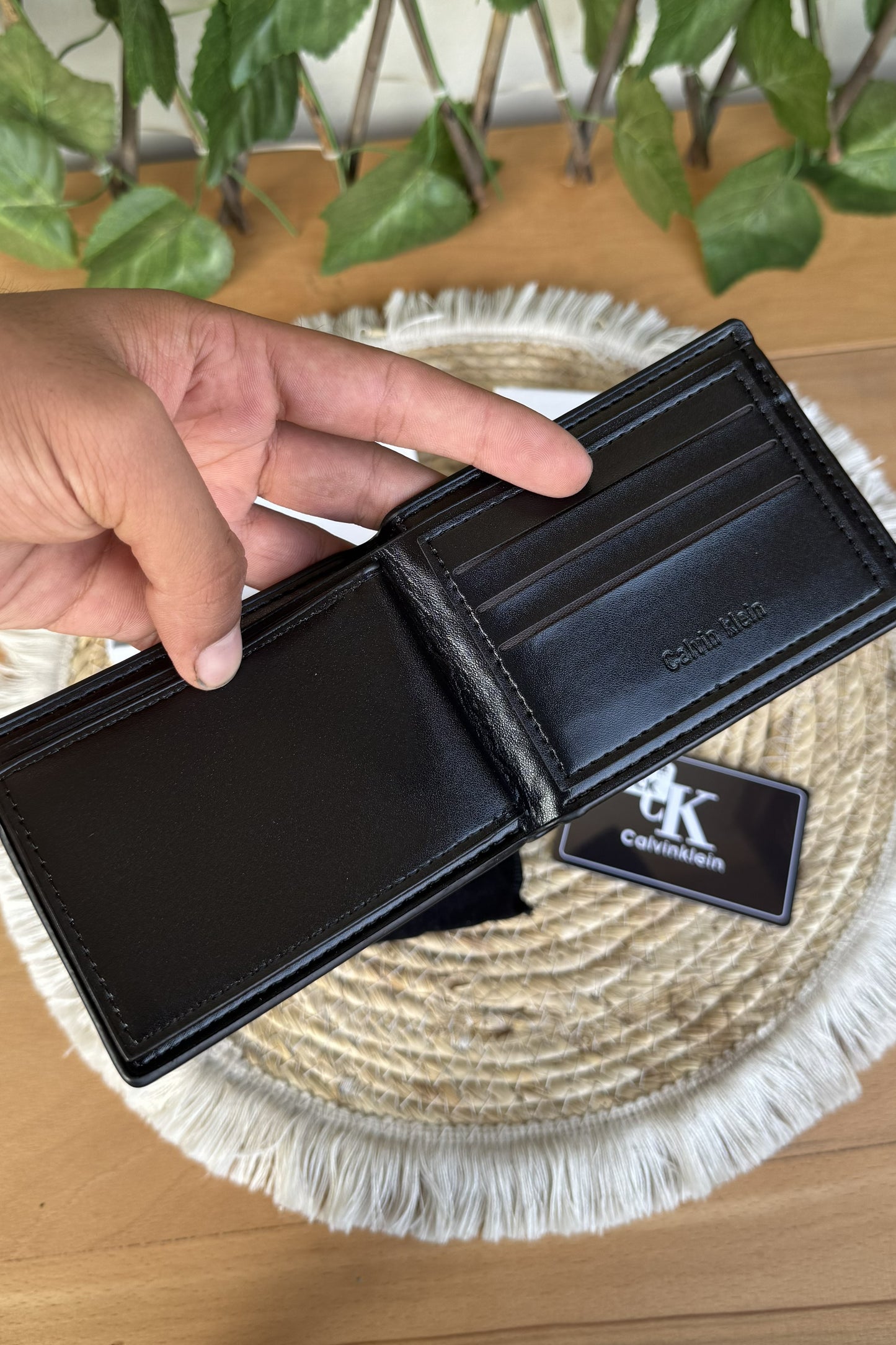 CK Black Wallet