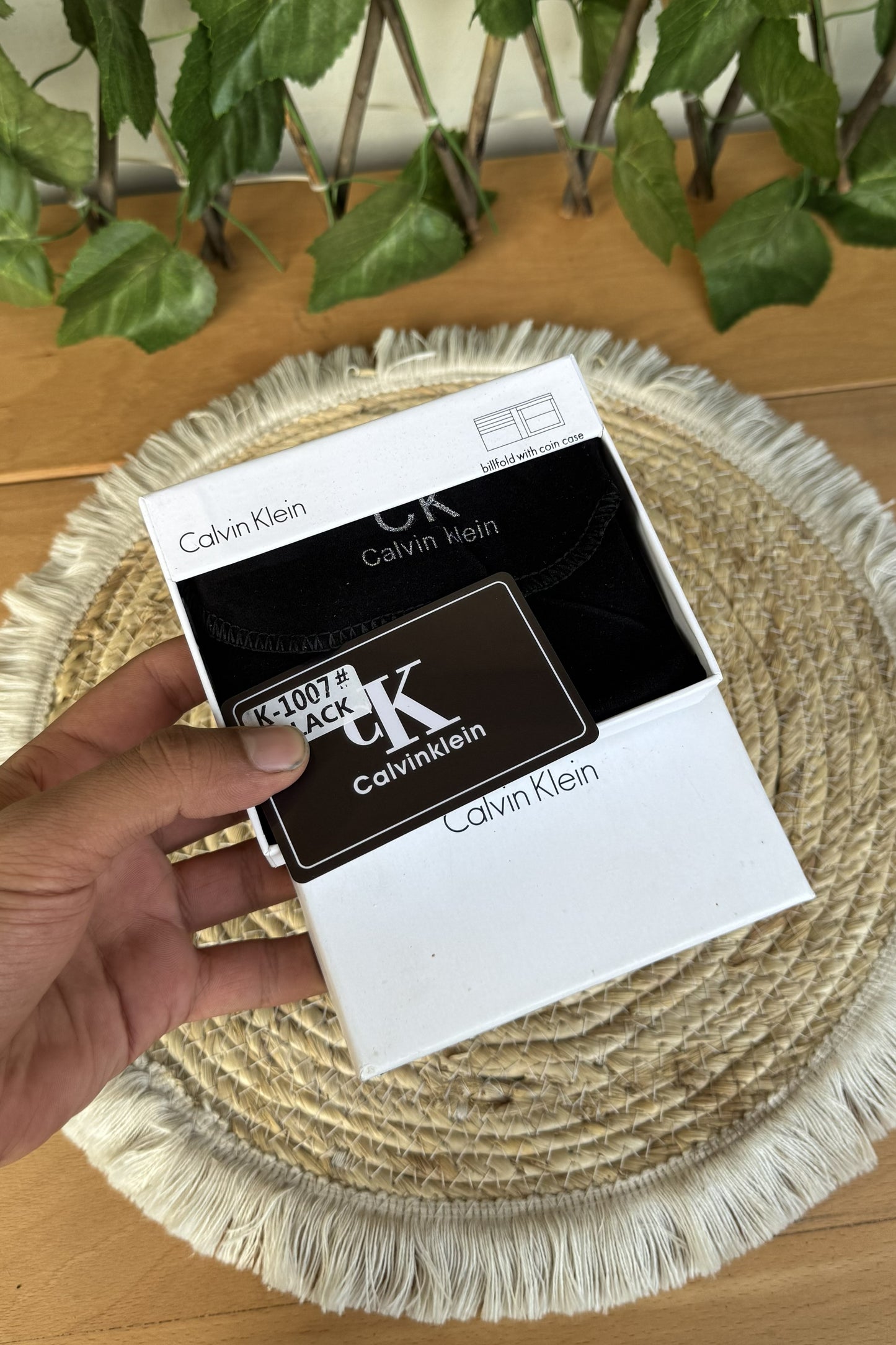 CK Black Wallet