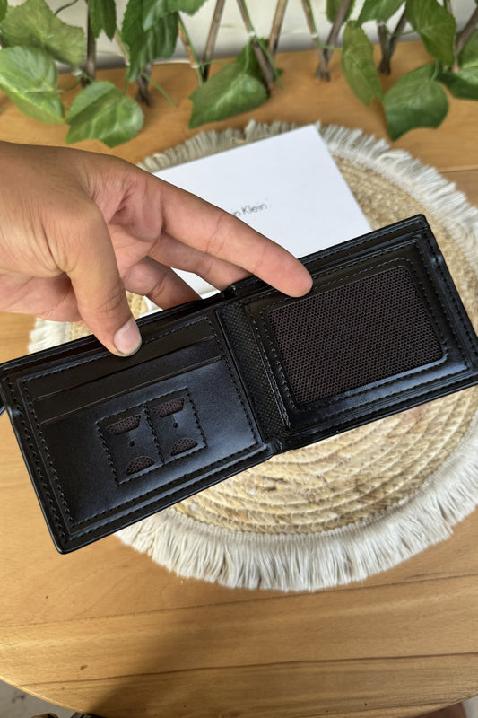 CK Black (Wallet And Keychain)