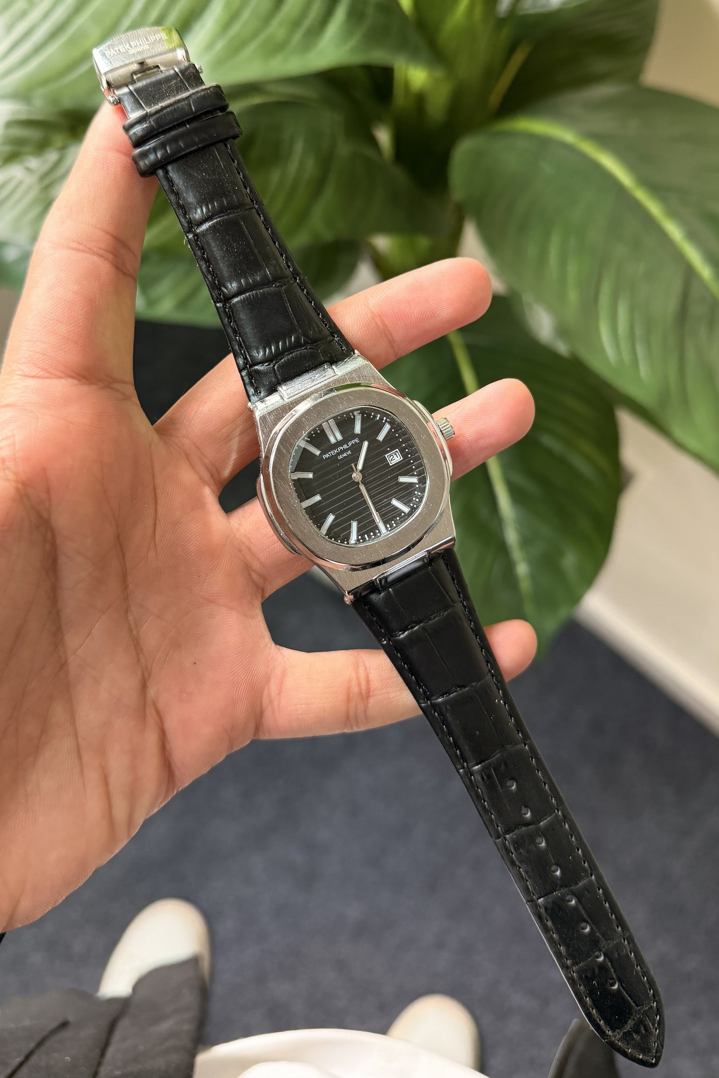 Open Case Patek phillip leather