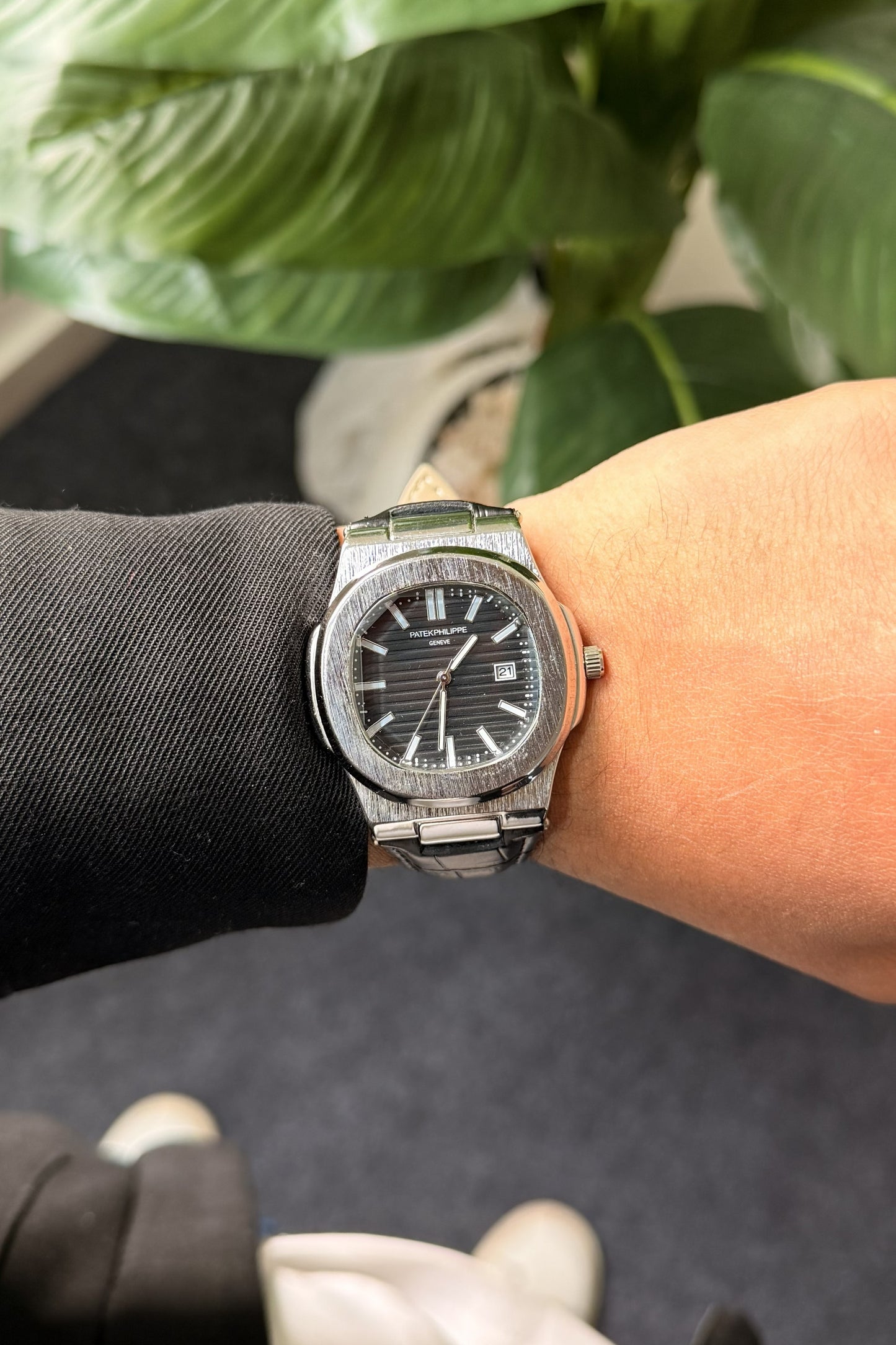 Open Case Patek phillip leather