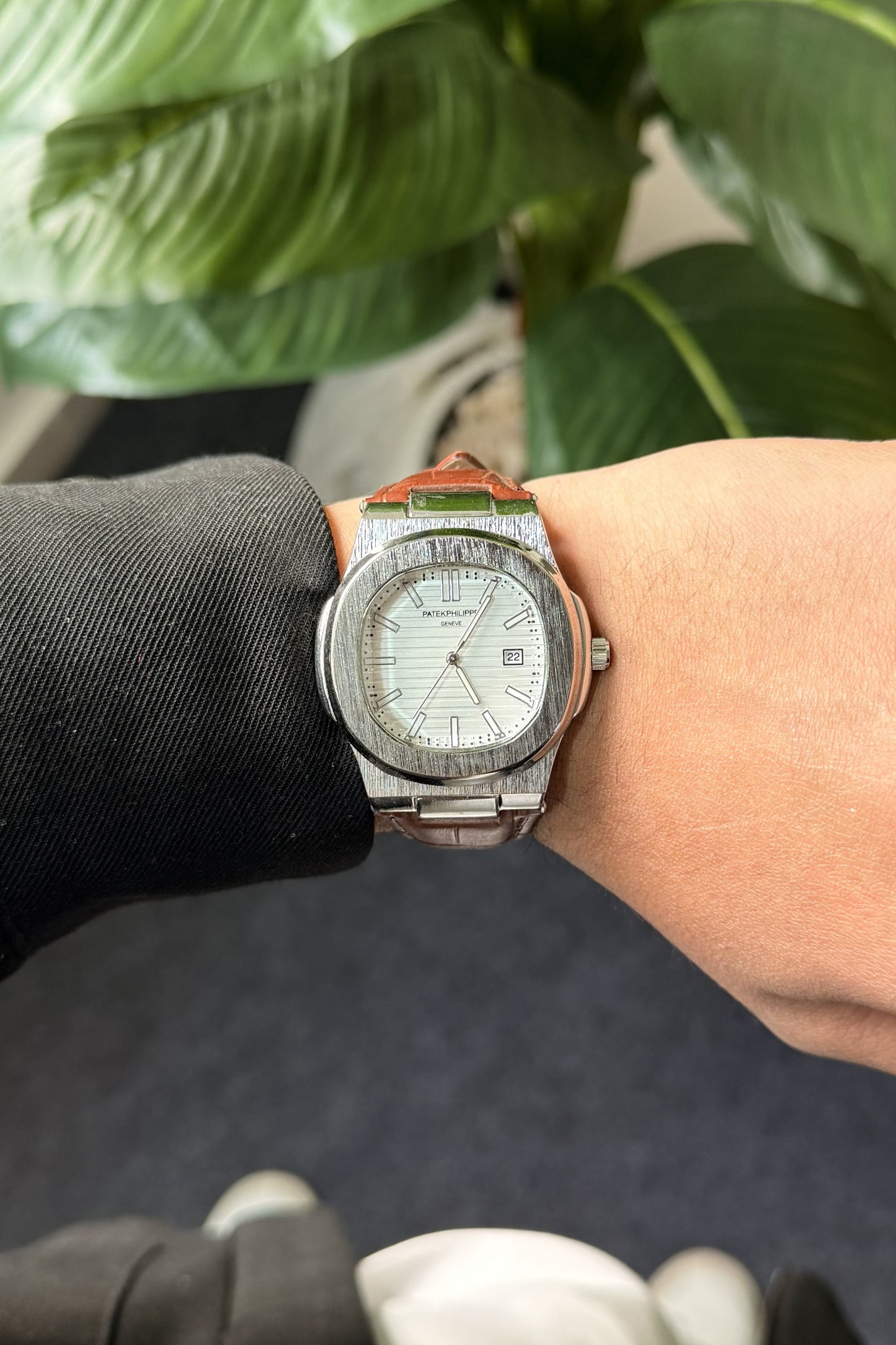 Open Case Patek phillip leather