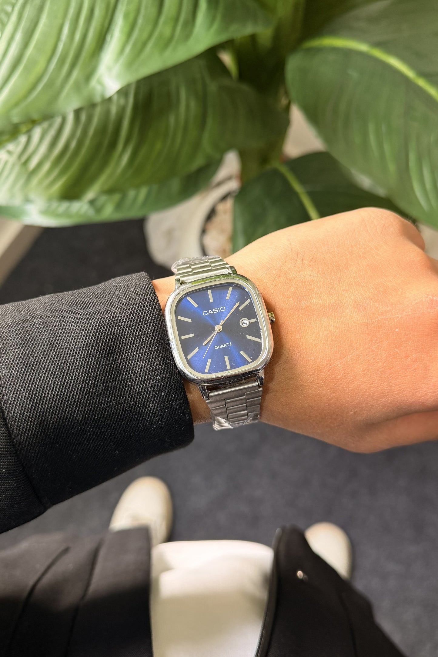 Casio square ltp117 - silver