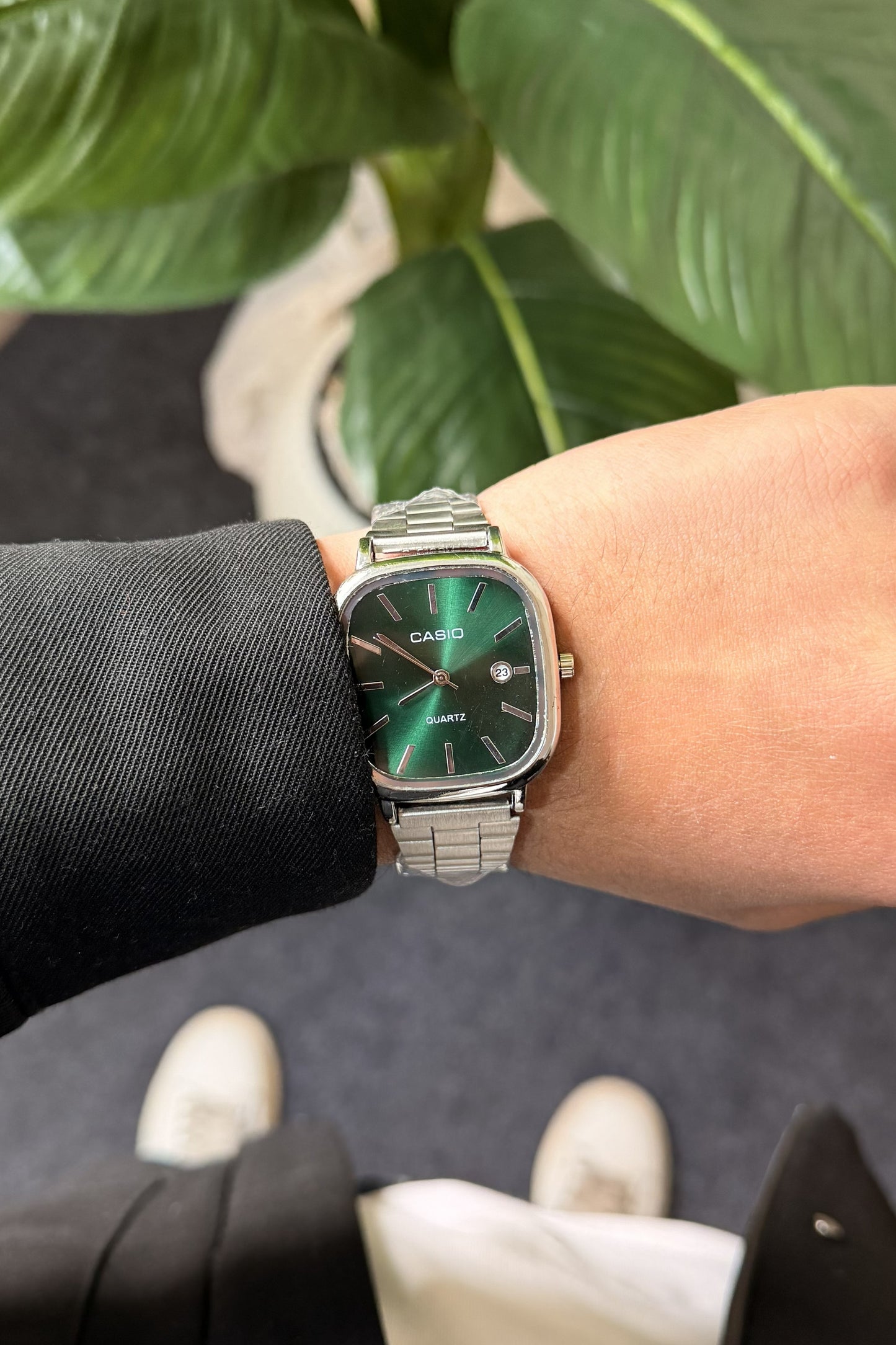 Casio square ltp117 - silver
