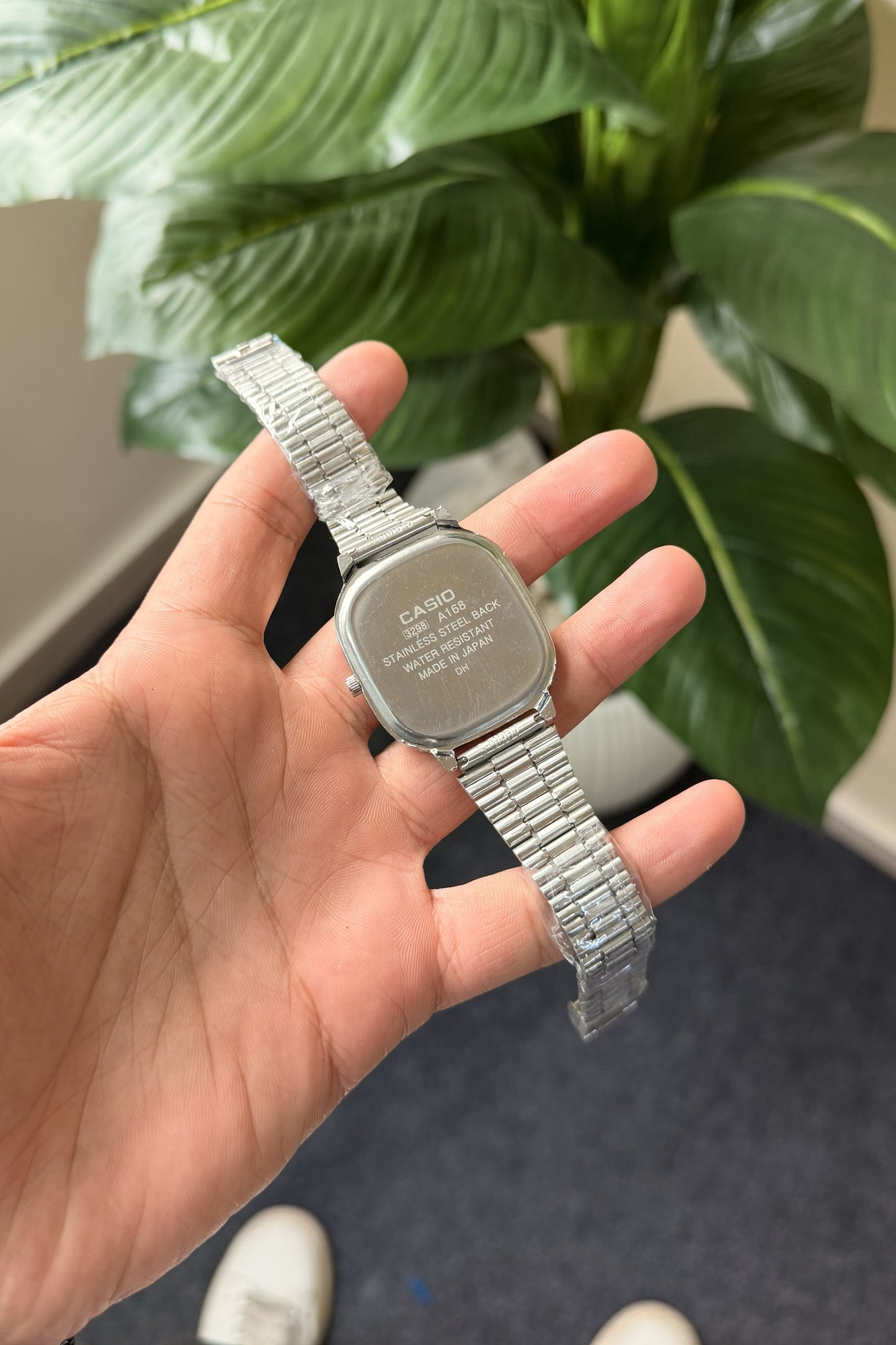 Casio square ltp117 - silver
