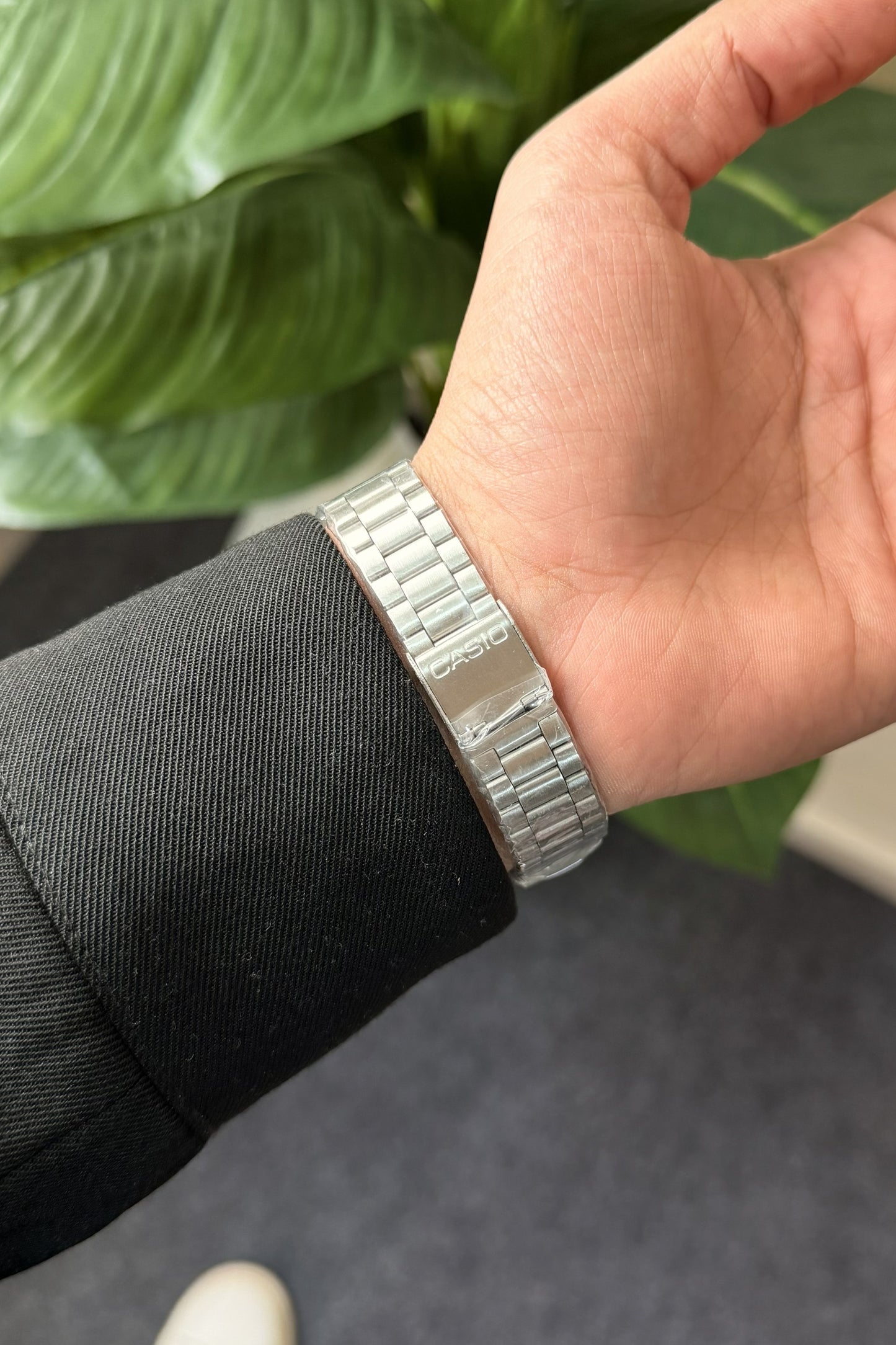 Casio square ltp117 - silver
