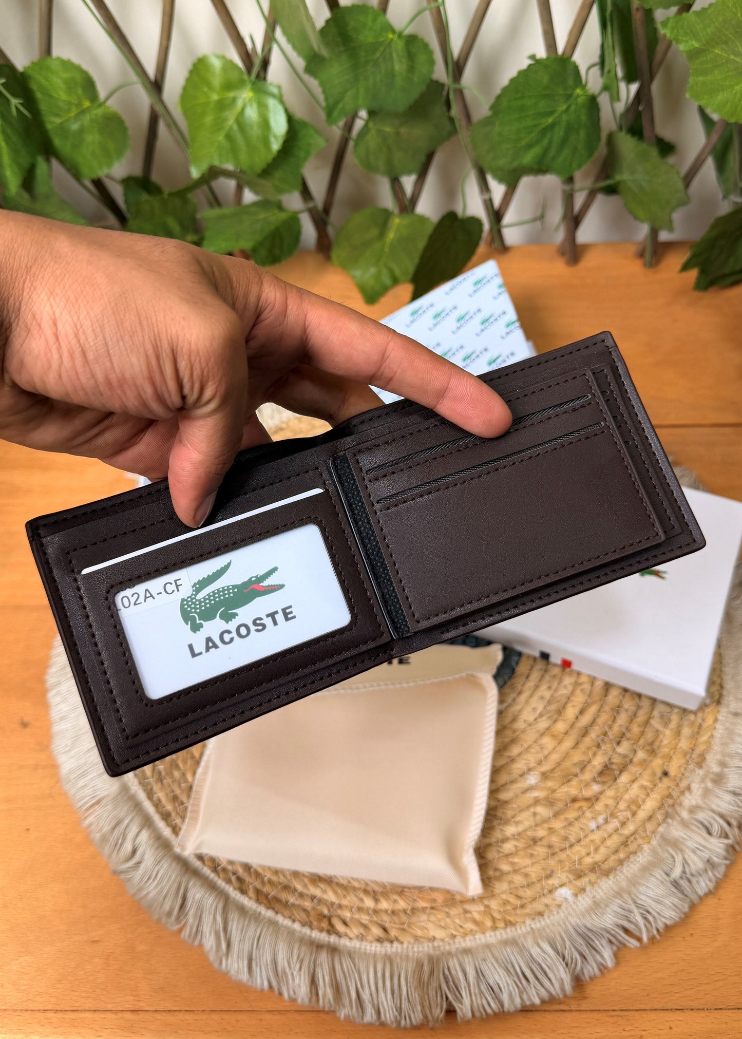 Lacoste Black Wallet