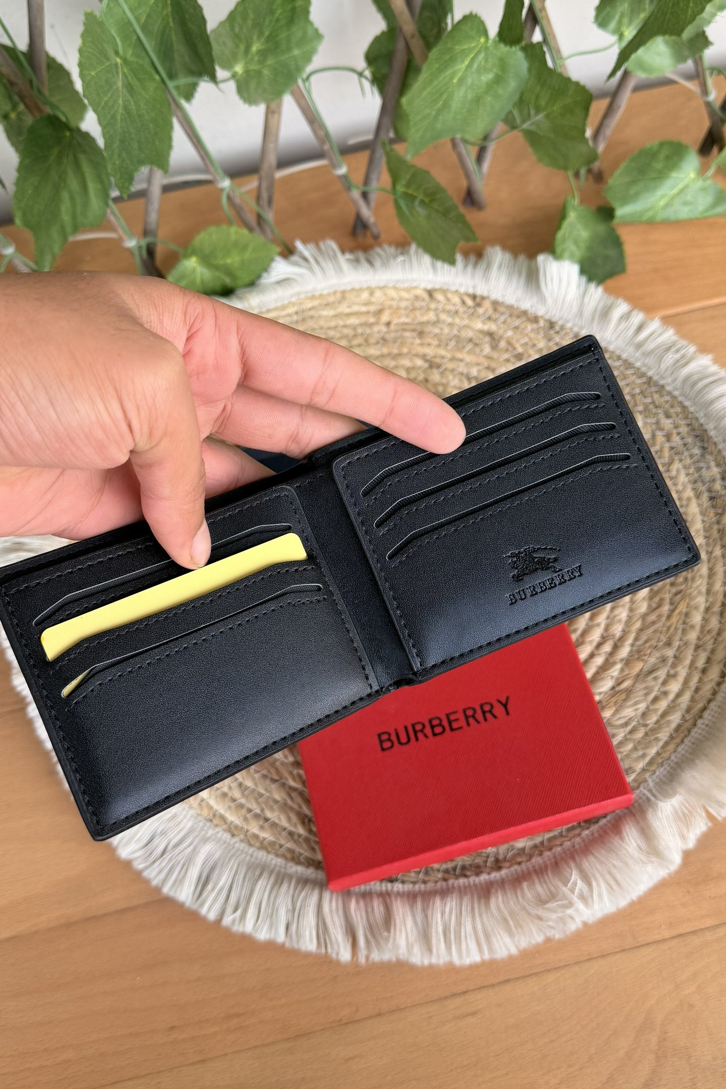Burberry Black Wallet