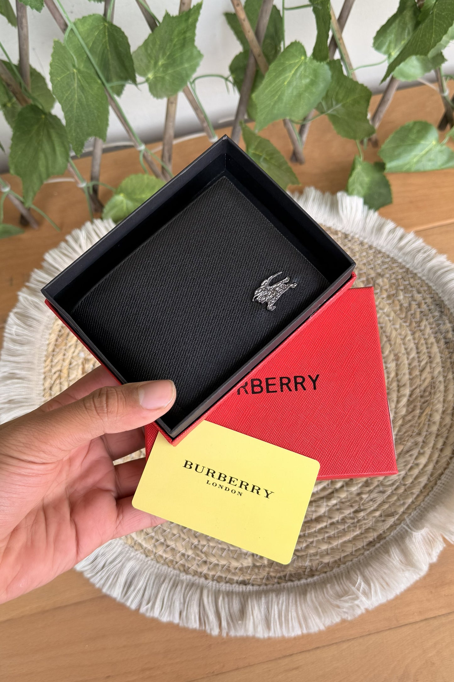Burberry Black Wallet