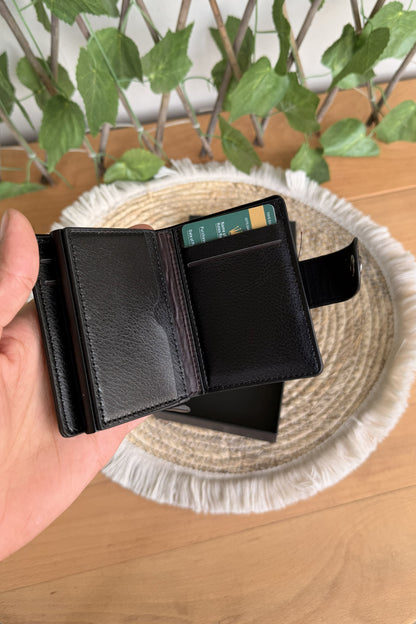 Rolex Black (Wallet + Card Holder)