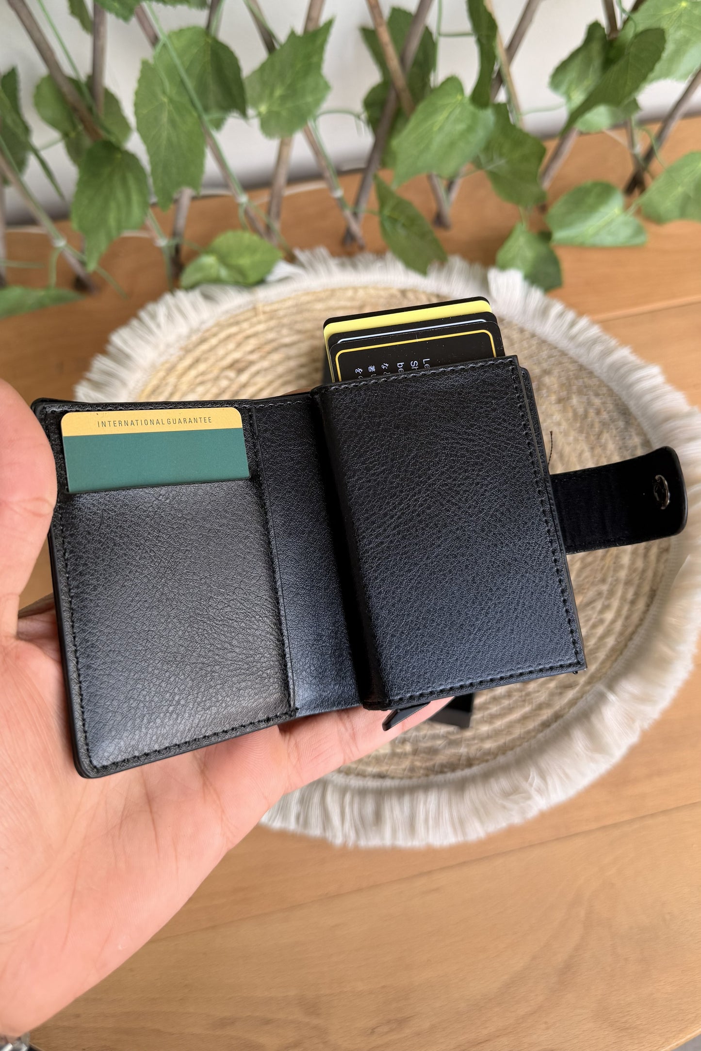 Rolex Black (Wallet + Card Holder)