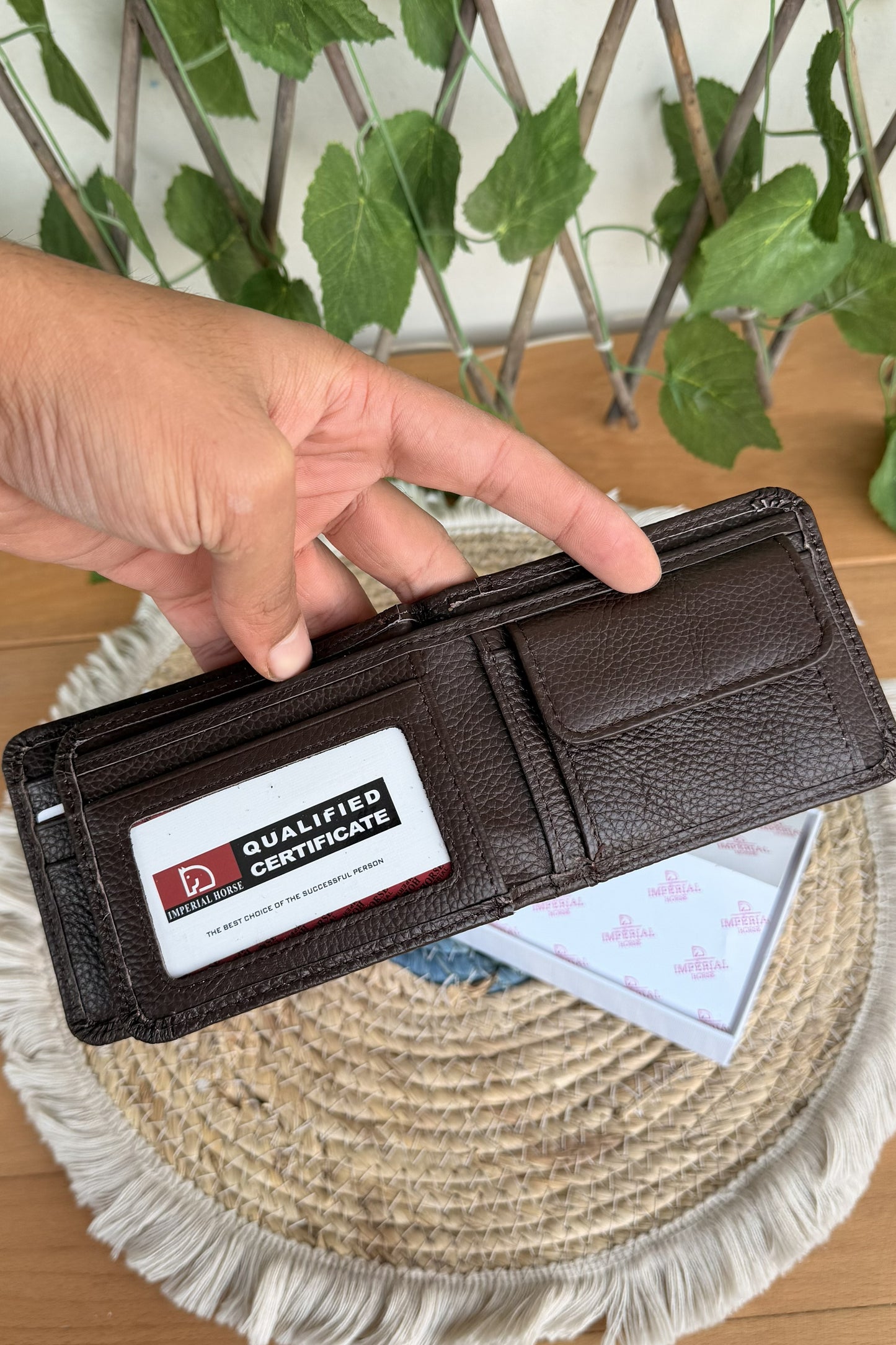 Horse Brown Wallet
