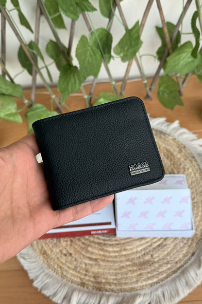 Horse Black Wallet