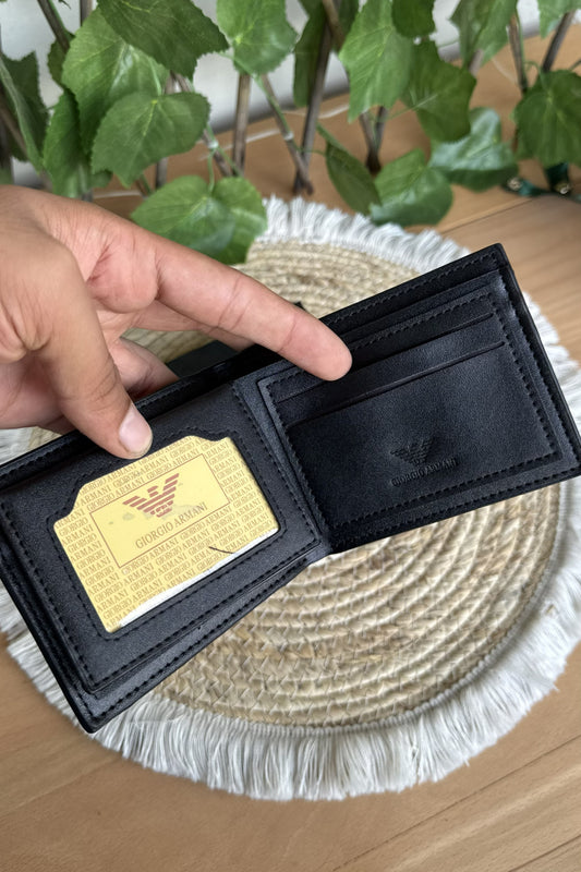 Armani Black Wallet
