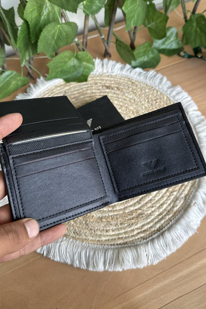Armani Black Wallet